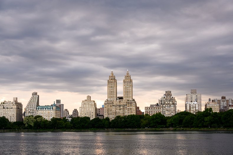 Upper West Side seen from Central Park