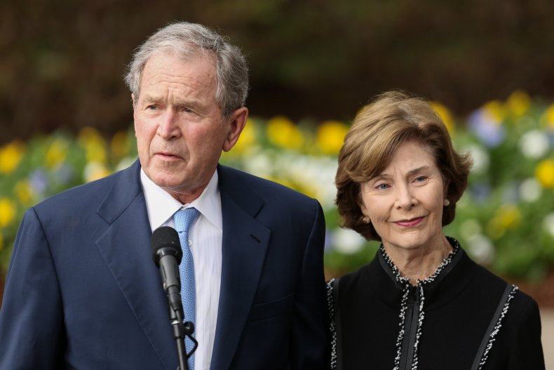 George W. Bush Laura Bush