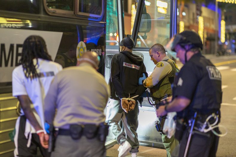LA George Floyd Protest Arrests