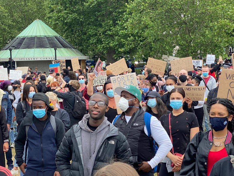 BLM protest London