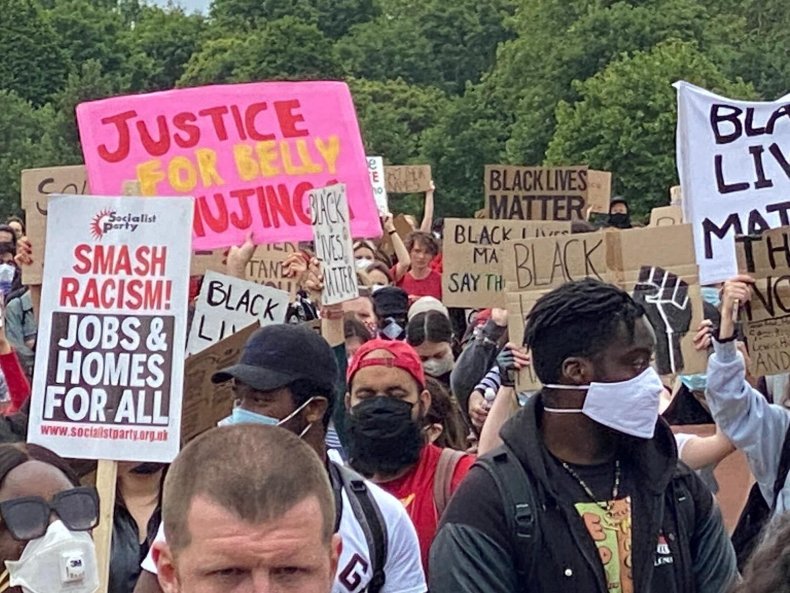Justice for George Floyd protest