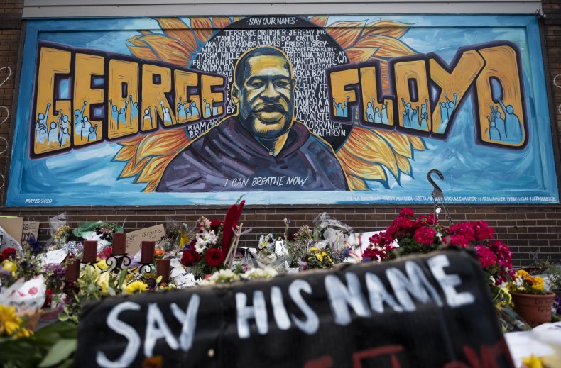 george floyd family death speak protest