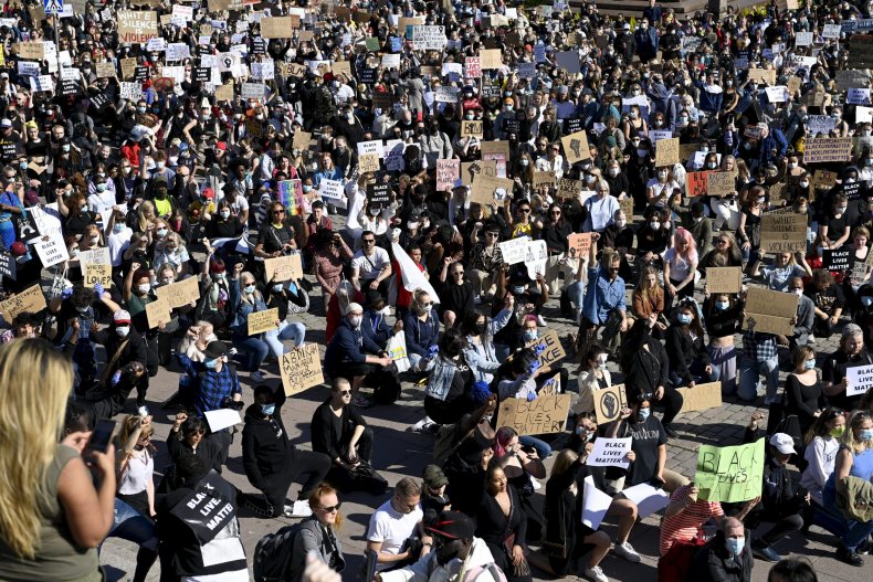 Helsinki protest