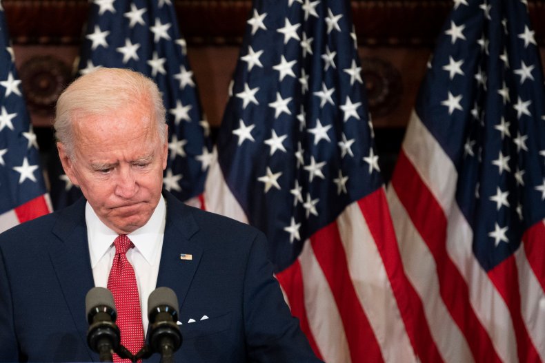 Presumptive Democratic presidential nominee Joe Biden