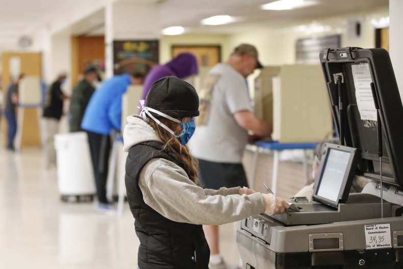COVID-19 coronavirus election voting