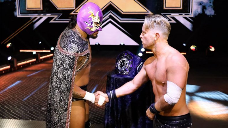 wwe nxt drake maverick hijo fantasma