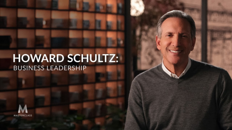 Newsweek Amplify - Howard Schultz Masterclass