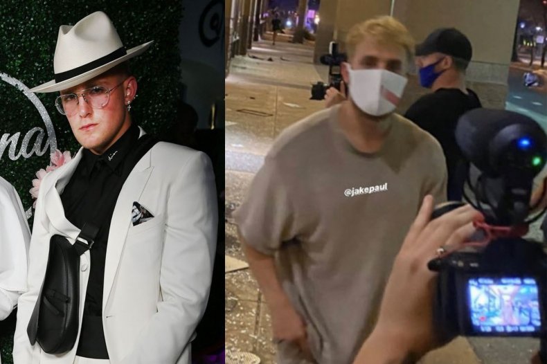 jake paul charged mall looting arrested