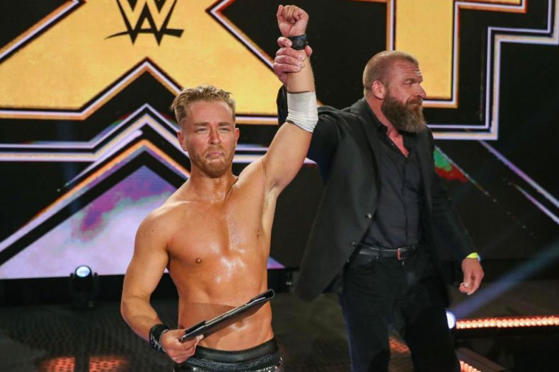 wwe nxt drake maverick triple h new
