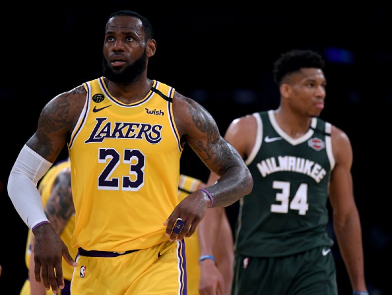 LeBron James Los Angeles Lakers