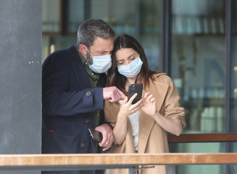 Ben Affleck and Ana de Armas