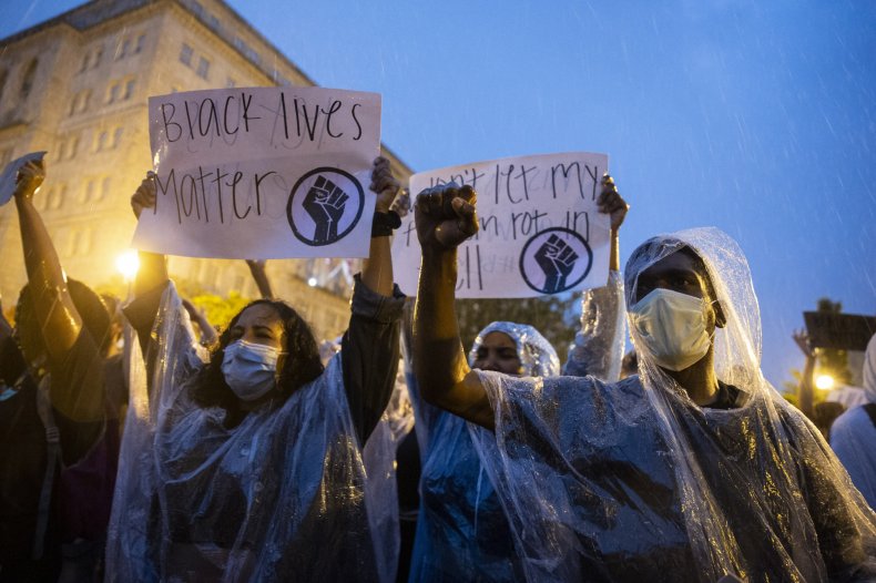 Protesters For George Floyd