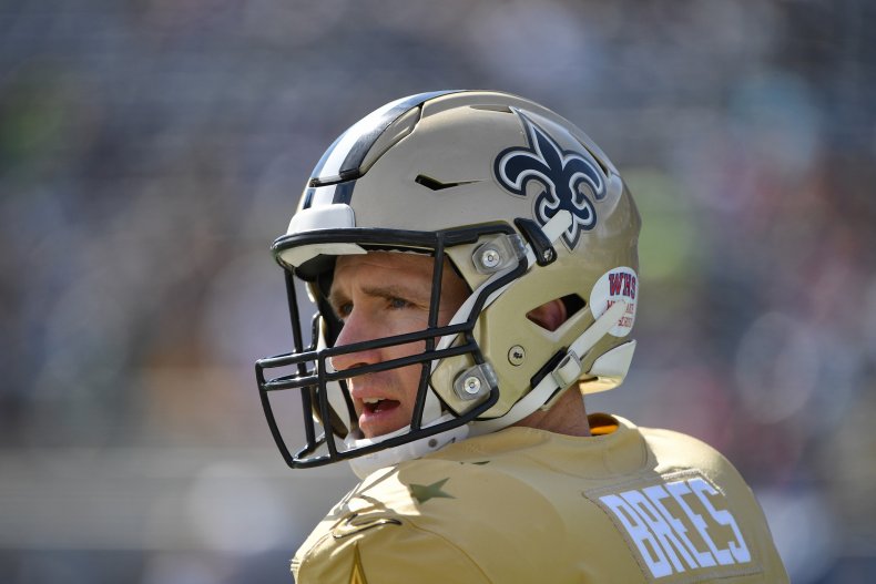 New Orleans Saints quarterback Drew Brees