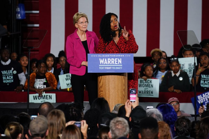 elizabeth warren ayanna pressley kearse