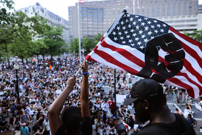 US protest
