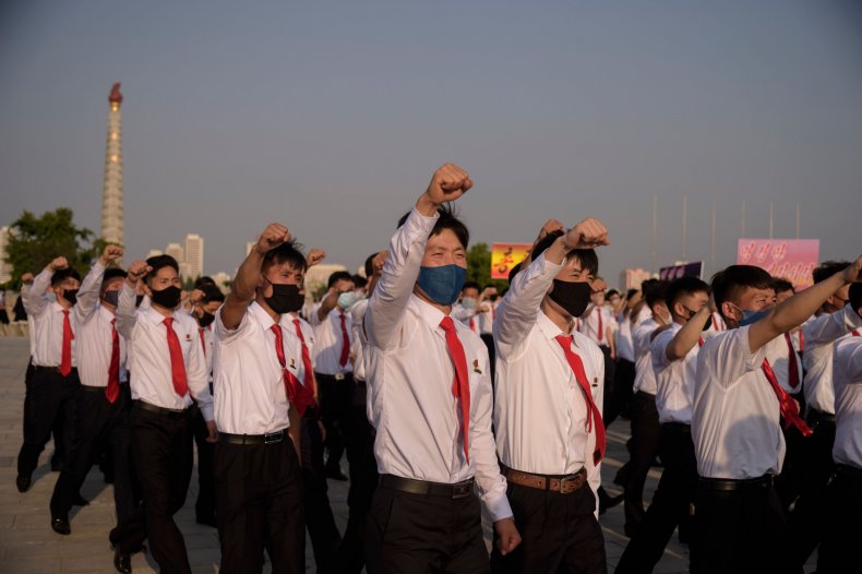 north, south, korea, protest, leaflets