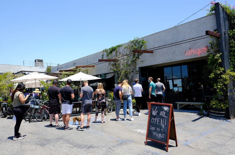 California reopening, Venice