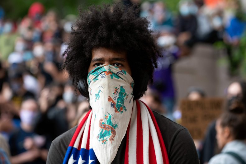 Protester George Floyd