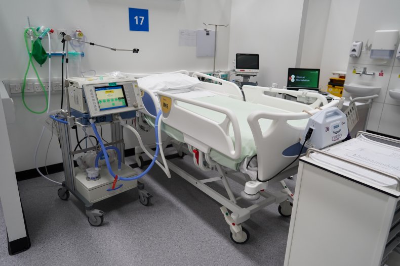 Hospital bed in UK Hospital bed in UK