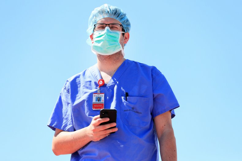 Hospital worker, Dallas, Texas, May 2020