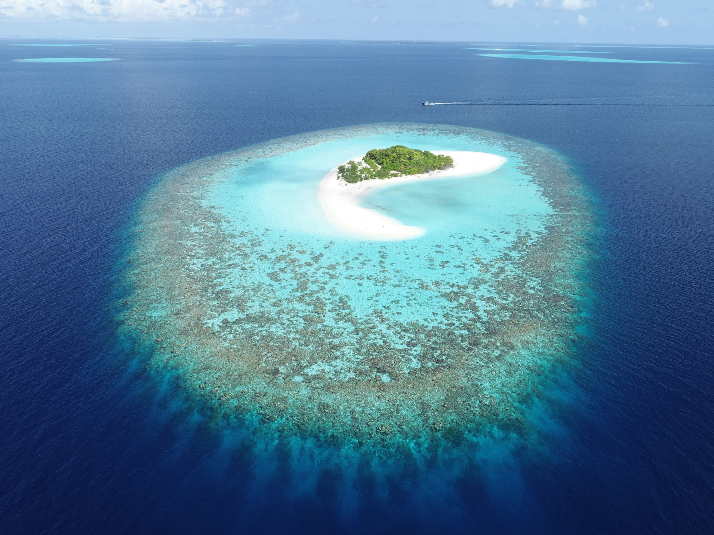 coral reef islands