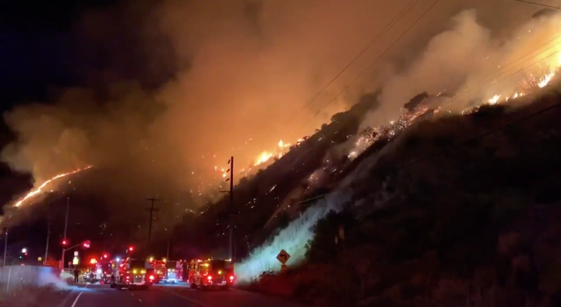 Sepulveda fire