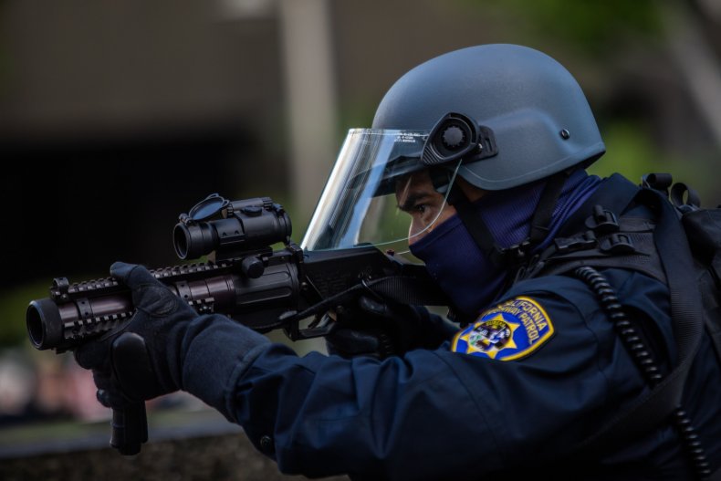 Los Angeles, police, protest, May 2020