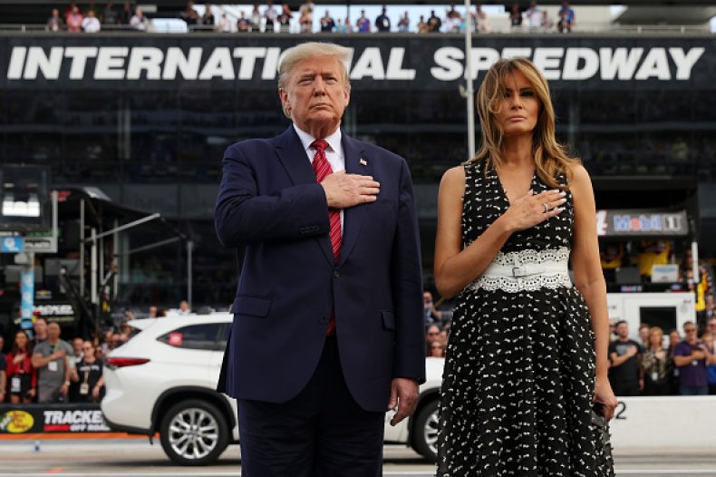 President Donald and Melania Trump