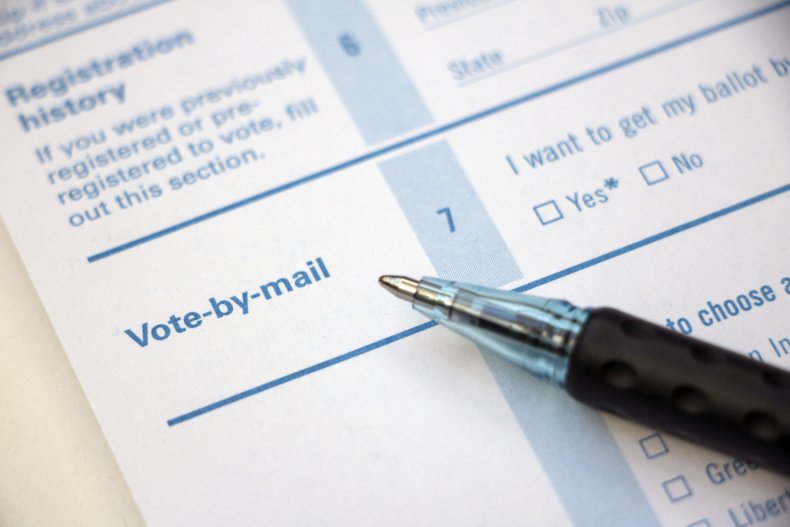 Vote-by-mail Form