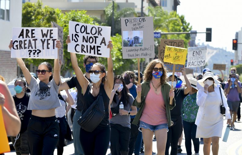 George Floyd protests, Glendale, California, June 2020