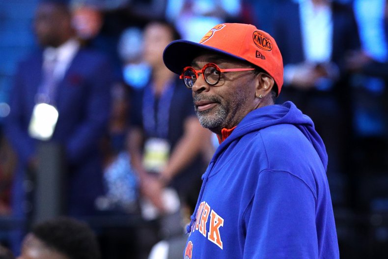 Spike Lee, New York Knicks Spike Lee, New York Knicks