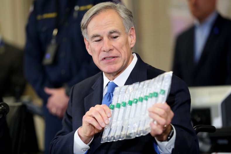 Texas Governor Greg Abbott