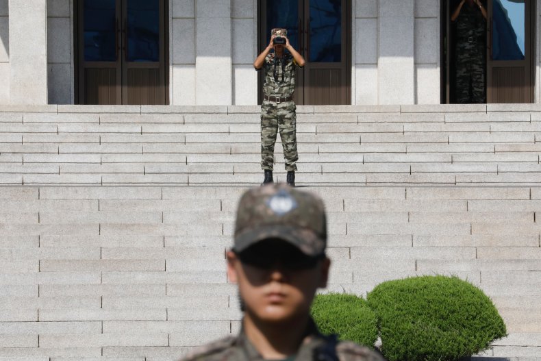 north, south, korea, dmz, border, soldiers