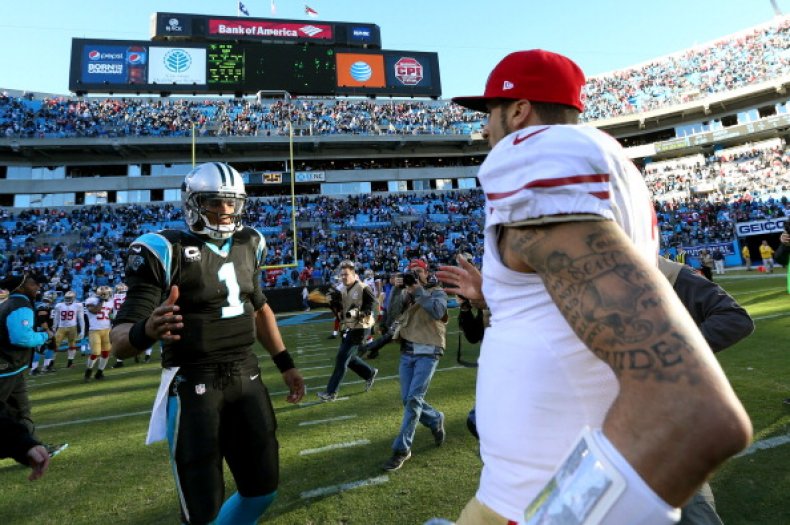 Cam Newton and Colin Kaepernick