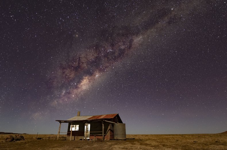 Milky Way, Australian outback