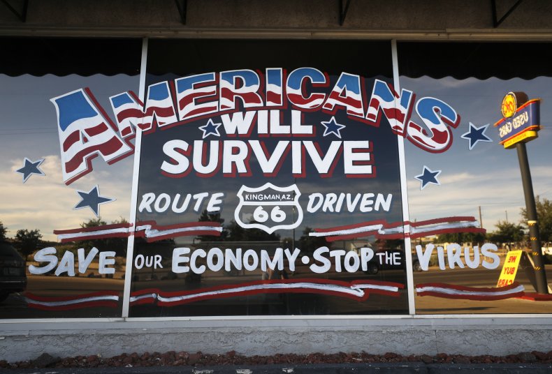 Coronavirus, Route 66, Kingman, Arizona