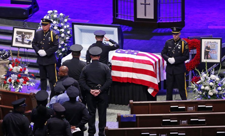 Funeral service for Senior Corporal Lorne Ahrens
