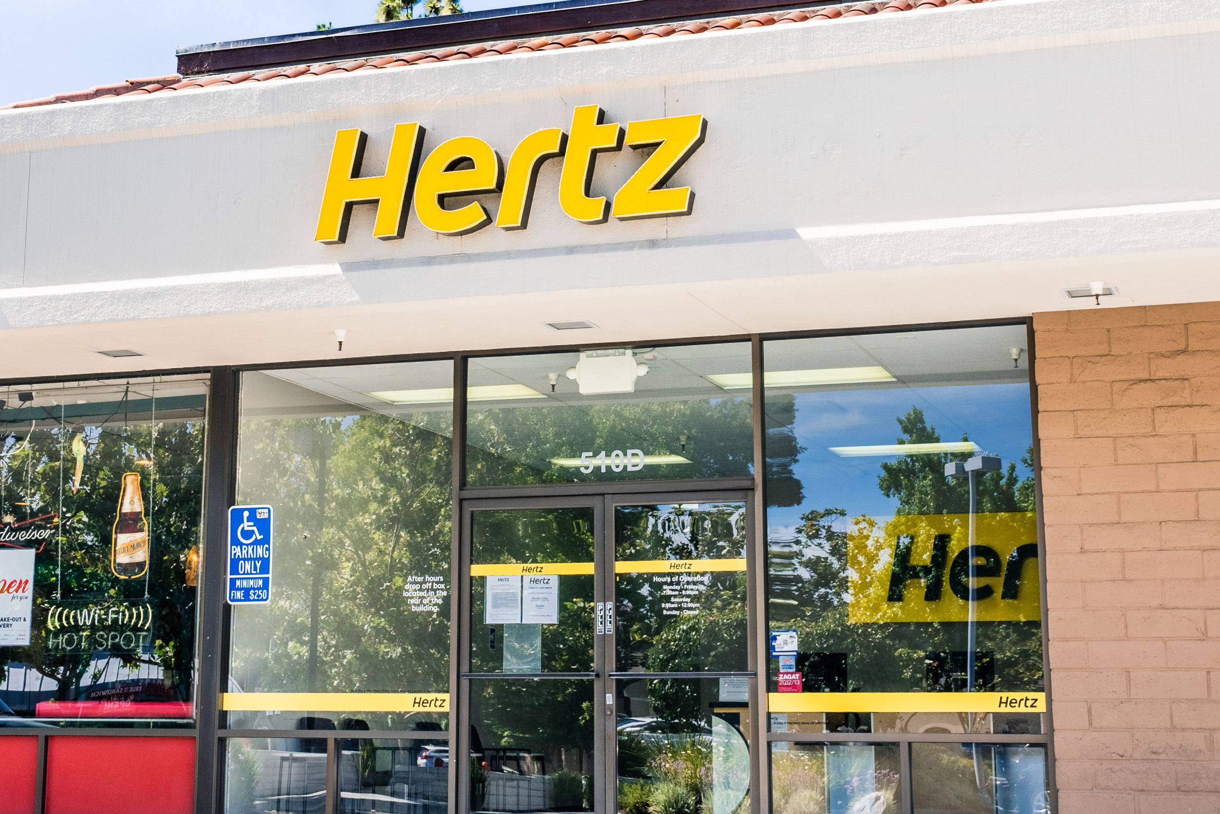 Hertz car deals sales near me