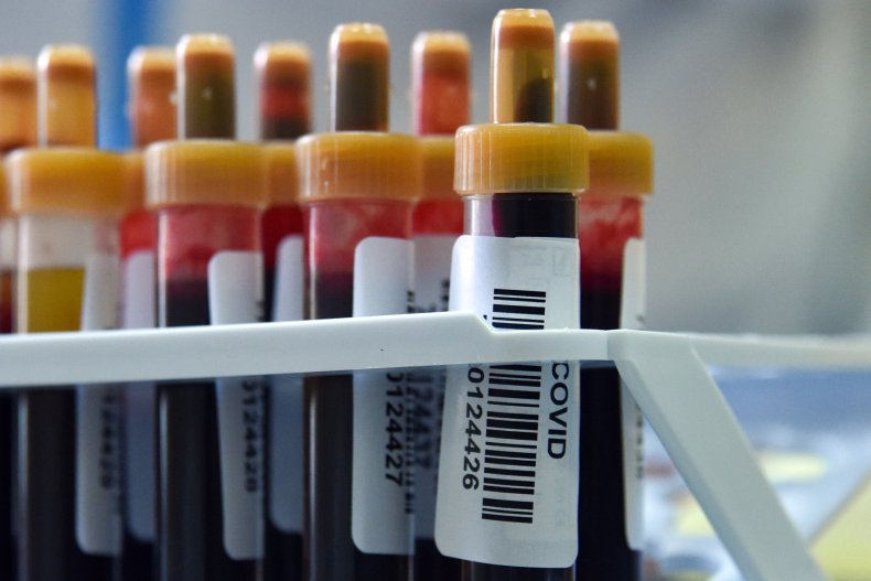 coronavirus blood, getty
