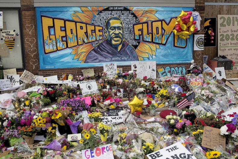 George Floyd memorial site