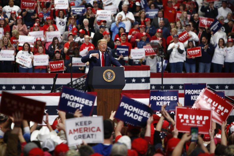 Trump rally in North Carolina
