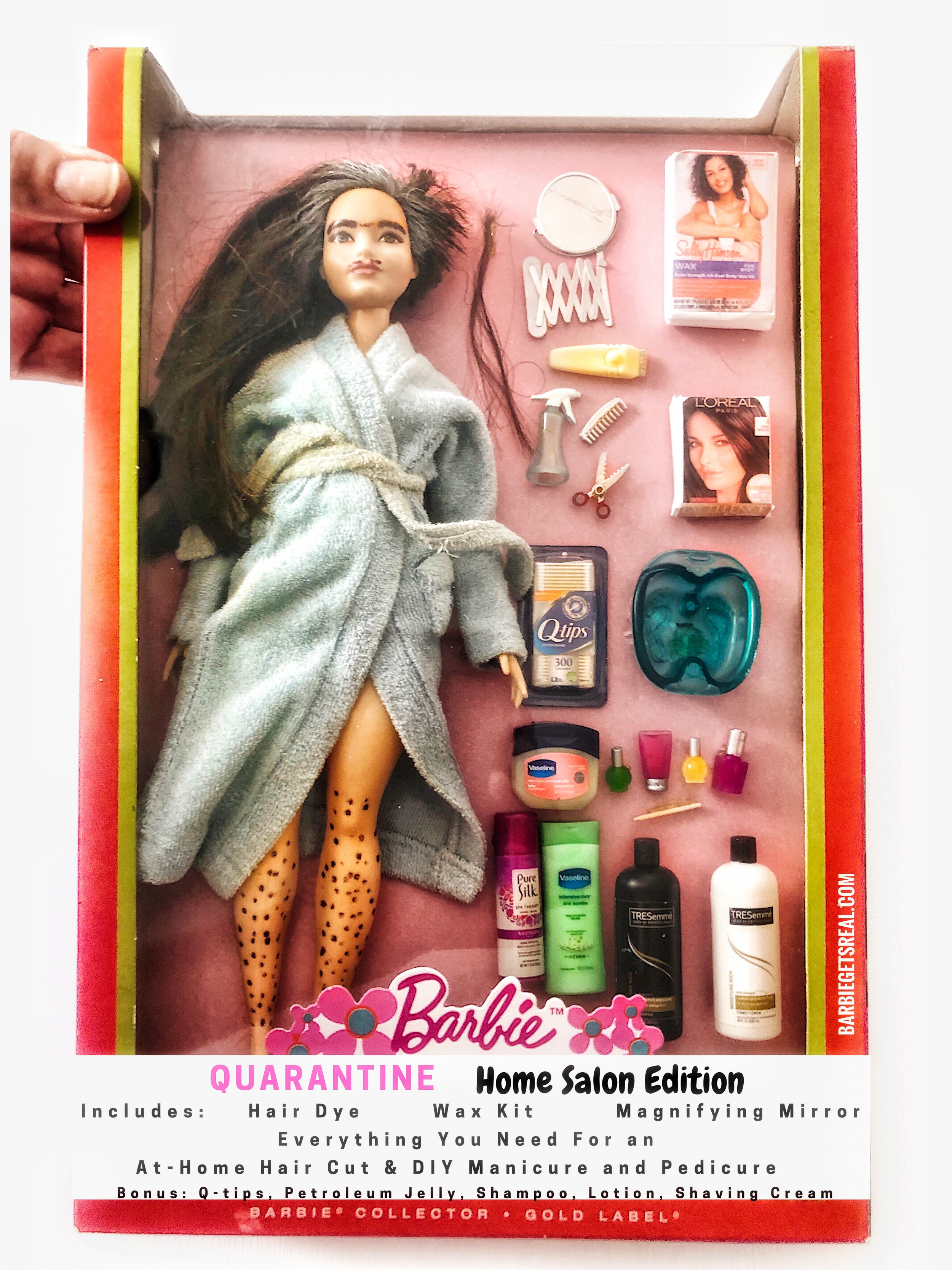 cream barbie care