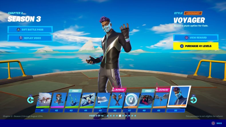 Fortnite Season 3 Battle Pass Skins Chapter 1