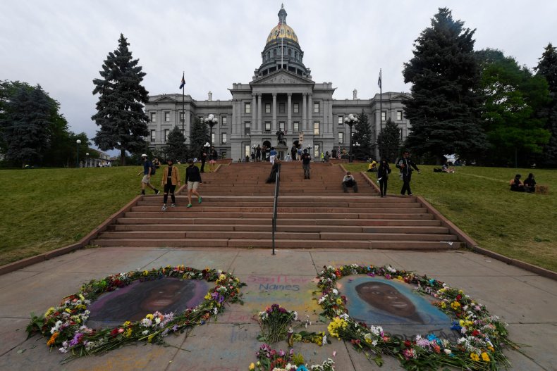 George Floyd Memorial in Denver
