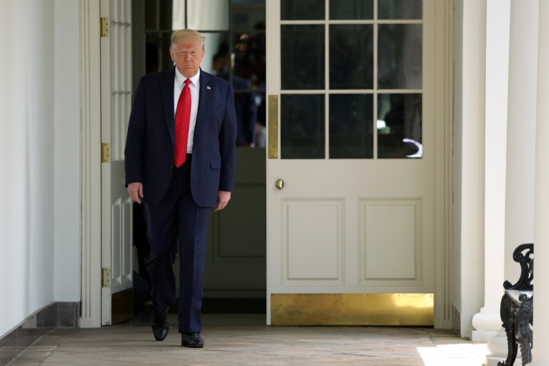 trump rose garden, white house, getty