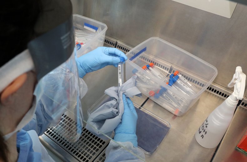 Testing facility in Britain