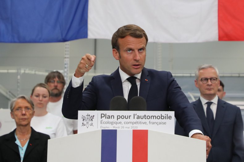 Macron in London