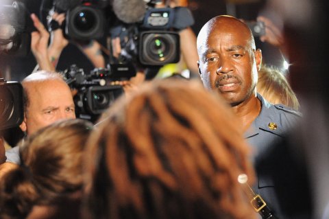 Ferguson Ron Johnson Michael Brown demonstrations shooting