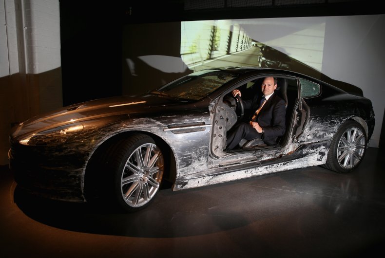 Stunt driver for Daniel Craig