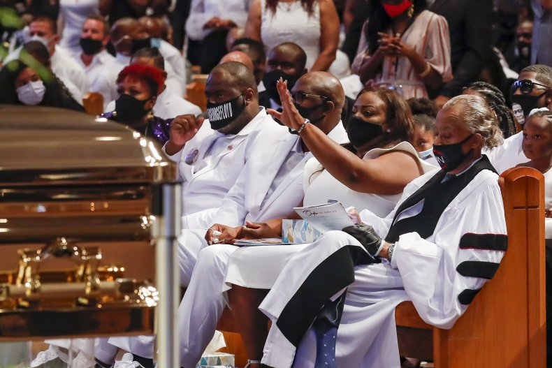 Funeral for George Floyd in Houston